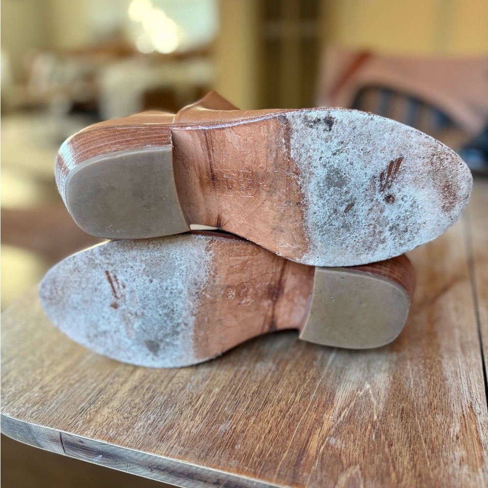 FORTRESS OF INCA Brown Leather Ankle Boots - Picture 4 of 5